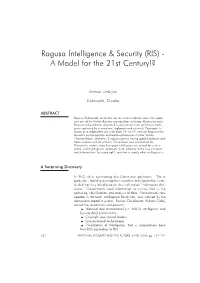 Ragusa Intelligence & Security (RIS)