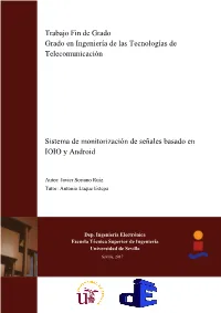 Sistema De Monitorización De Señales Basado En IOIO Y Android