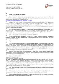 ANNEX 1 Digitised Material (Second Release)