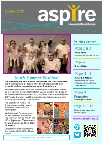 Newsletter October 2017