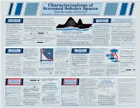 Characterizations of Screened Sobolev Spaces Noah Stevenson and Ian Tice DEPARTMENTOF MATHEMATICAL SCIENCES,CARNEGIE MELLON UNIVERSITY