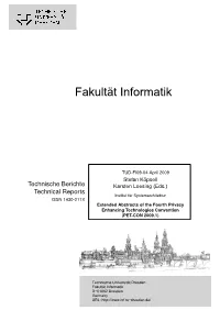 Fakultät Informatik