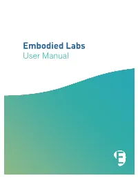 Launching Embodied Labs Begin Embodying a New Perspective in VR