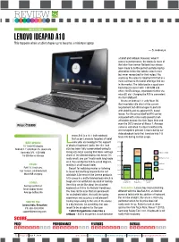 Lenovo A10 Notebook