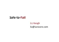 Safe-To-Fail Probe Has…
