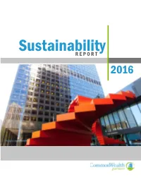 2016 Sustainability Report