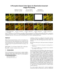A Perception-Based Color Space for Illumination-Invariant Image Processing