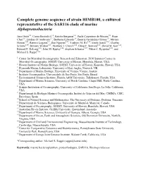 Complete Genome Sequence of Strain HIMB100, a Cultured Representative of the SAR116 Clade of Marine Alphaproteobacteria