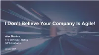 Drive Continuous Delivery with Continuous Testing