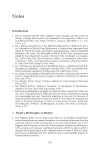 Introduction 1 Hegel's Philosophy of History