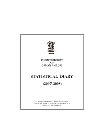 Statistical Diary (2007-2008). Daman & Diu.Pdf