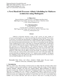 A Novel Hard-Soft Processor Affinity Scheduling for Multicore Architecture Using Multiagents