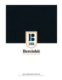Bereishit-Student-Handbook.Pdf