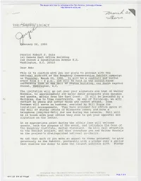 Cument Is from the Collections at the Dole Archives, University of Kansas