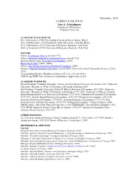CURRICULUM VITAE José A