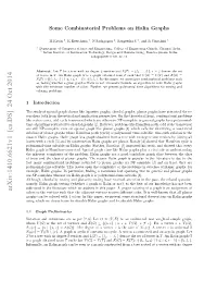 Some Combinatorial Problems on Halin Graphs