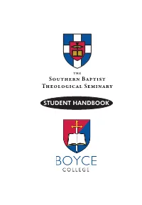 Student Handbook
