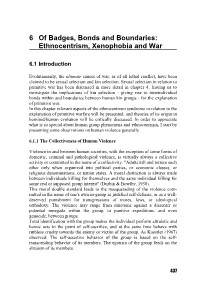 6 of Badges, Bonds and Boundaries: Ethnocentrism, Xenophobia and War