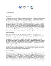 OTOSCLEROSIS Introduction