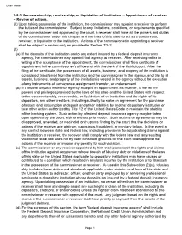Appointment of Receiver -- Review of Actions. (1) Upon