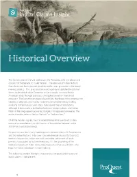 Historical Overview