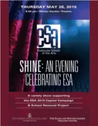 Shine Gala Program 2015.Pdf