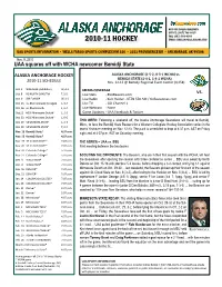 UAA Squares Off with WCHA Newcomer Bemidji State
