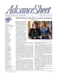 2015 Spring Advancesheet