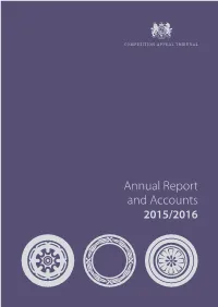 Annual Report and Accounts 2015-16