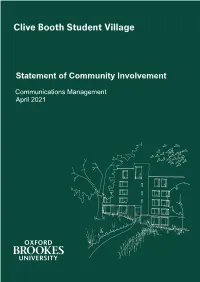 Statement of Community Involvement