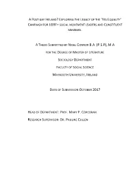 A Thesis Submitted by Nigel Connor Ba