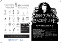 Do It Yourself Information Pack for Secondary Schools