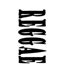 A Guide to Reggae Worksheet
