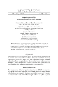 MYCOTAXON Volume 100, Pp