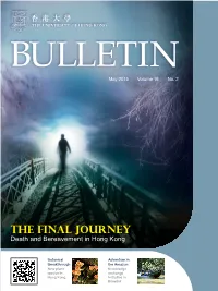 THE FINAL JOURNEY Death and Bereavement in Hong Kong