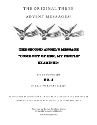 2Nd Angel's Message