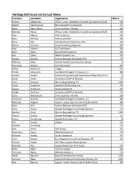 Guest List by Last Name.Xlsx