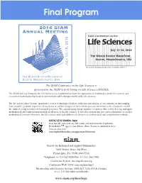 Final Program