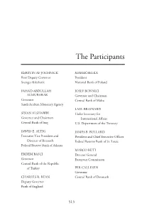Pdfroster of Attendees