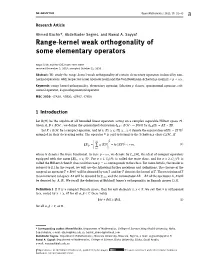 Range-Kernel Weak Orthogonality of Some Elementary Operators