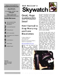 Skywatch Number 67 (New Series) : Two Eyes