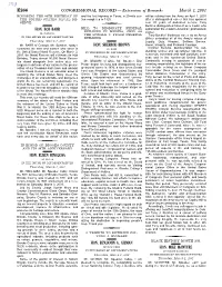 CONGRESSIONAL RECORD— Extensions of Remarks E266 HON