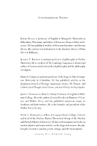 Contributor Notes