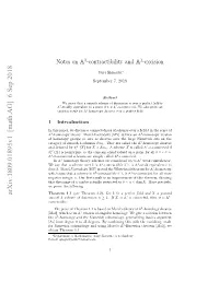 Notes on A^ 1-Contractibility and A^ 1-Excision