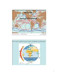 Surface Circulation2016