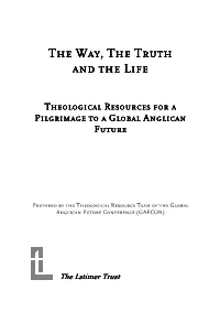 The Way, the Truth and the Life