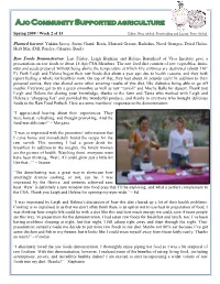 Week 2 of 13 Editor: Nina Altshul, Proofreading and Layout: Peter Altshul