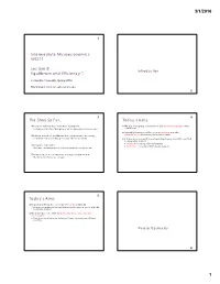 Intermediate Microeconomics W3211 Lecture 8