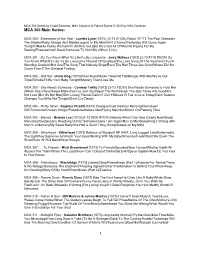 MCA Label, Part 3