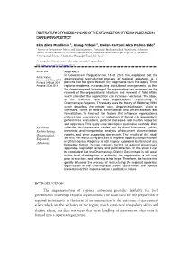 Restructuring Processanalysis of The
